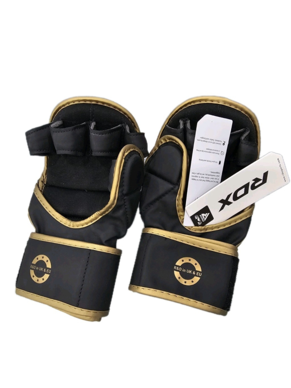 MMA Boxing Gloves by RDX, Training, Sparring, Muay Thai Gloves for‎ Kickboxing